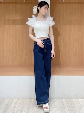 moekaさん（レディース・162cm）の春コーディネート