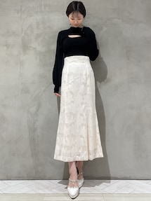 RESEXXY ノーカラーフェイクレザージャケット（ホワイト） RESEXXY ノーカラーフェイクレザージャケット（ブラック