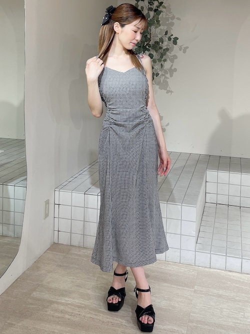 ※タグ付き※RESEXXY ショルダーリボンマーメイドキャミワンピース リゼクシー RESEXXY ショルダーリボンマーメイドキャミ