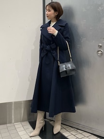 ⭐︎新品ニットレイヤードチェックミディワンピース Darich ワンピース ニットレイヤードチェックミディワンピース