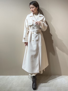 「RESEXXY（リゼクシー）のアイテム（その他アウター）」を使った、moekaさん（レディース・162cm）の秋コーディネート