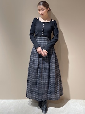 moekaさん（レディース・162cm）の秋コーディネート