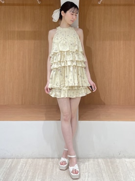 「アイテム（その他トップス）」を使った、moekaさん（レディース・162cm）の春コーディネート