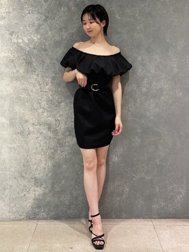 「RESEXXY（リゼクシー）のアイテム（ベルト）」を使った、moekaさん（レディース・162cm）の夏コーディネート