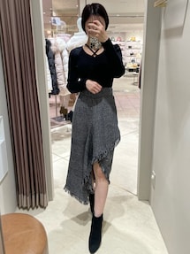 デコルテを美しく魅せる♡【CHANEL】リブニット トップス デコルテ リブニット CHANEL(シャネル) トップス(レディース