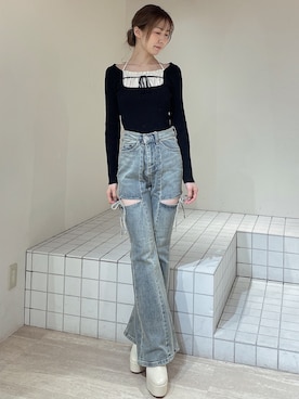 moekaさん(レディース・162cm)の冬コーディネート