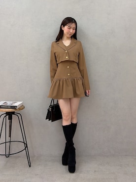 moekaさん(レディース・162cm)の秋コーディネート