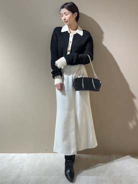 「RESEXXY（リゼクシー）のアイテム（その他シューズ）」を使った、moekaさん（レディース・162cm）の秋コーディネート