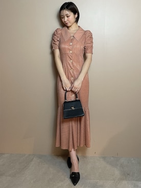 moekaさん（レディース・162cm）の冬コーディネート