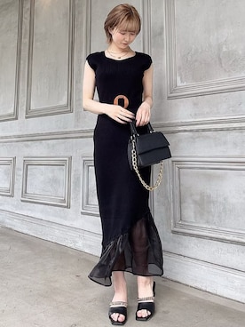 moekaさん（レディース・162cm）の春コーディネート