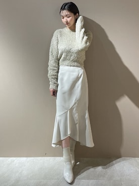 「RESEXXY（リゼクシー）のアイテム（その他シューズ）」を使った、moekaさん（レディース・162cm）の秋コーディネート