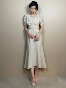 「RESEXXY（リゼクシー）のアイテム（ワンピース）」を使った、moekaさん（レディース・162cm）の夏コーディネート