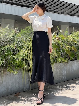 moekaさん（レディース・162cm）の夏コーディネート