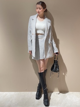 moekaさん（レディース・162cm）の秋コーディネート