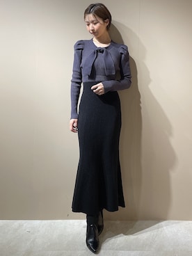 「RESEXXY（リゼクシー）のアイテム（その他シューズ）」を使った、moekaさん（レディース・162cm）の秋コーディネート