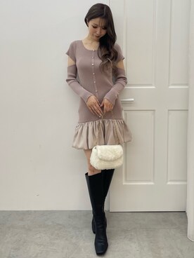 moekaさん（レディース・162cm）の秋コーディネート