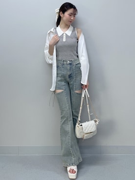 moekaさん(レディース・162cm)の春コーディネート