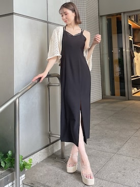 moekaさん（レディース・162cm）の夏コーディネート