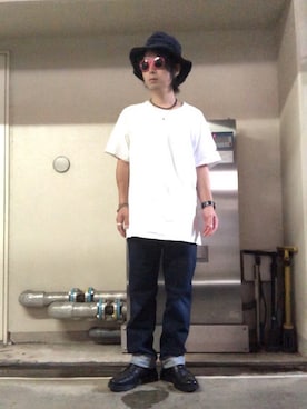 「Moonage Devilment（ムーンエイジデビルメント）のアイテム」を使った、gov1016さん（メンズ・168cm）の秋コーディネート