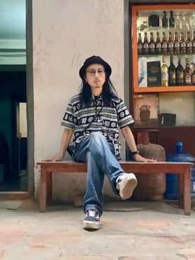 「VANS（バンズ）のアイテム」を使った、gov1016さん（メンズ・168cm）の夏コーディネート