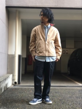 「ワーク」｜「アイテム（その他）」を使った、gov1016さん（メンズ・168cm）の冬コーディネート