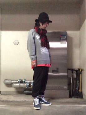 「DOARAT（ドゥアラット）のアイテム」を使った、gov1016さん（メンズ・168cm）の秋コーディネート