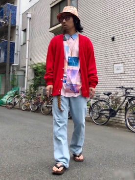 「TOMMY HILFIGER」｜「アイテム（その他）」を使った、gov1016さん（メンズ・168cm）の春コーディネート