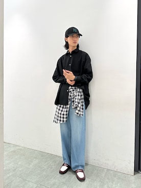 pjさん(メンズ・184cm)の春コーディネート