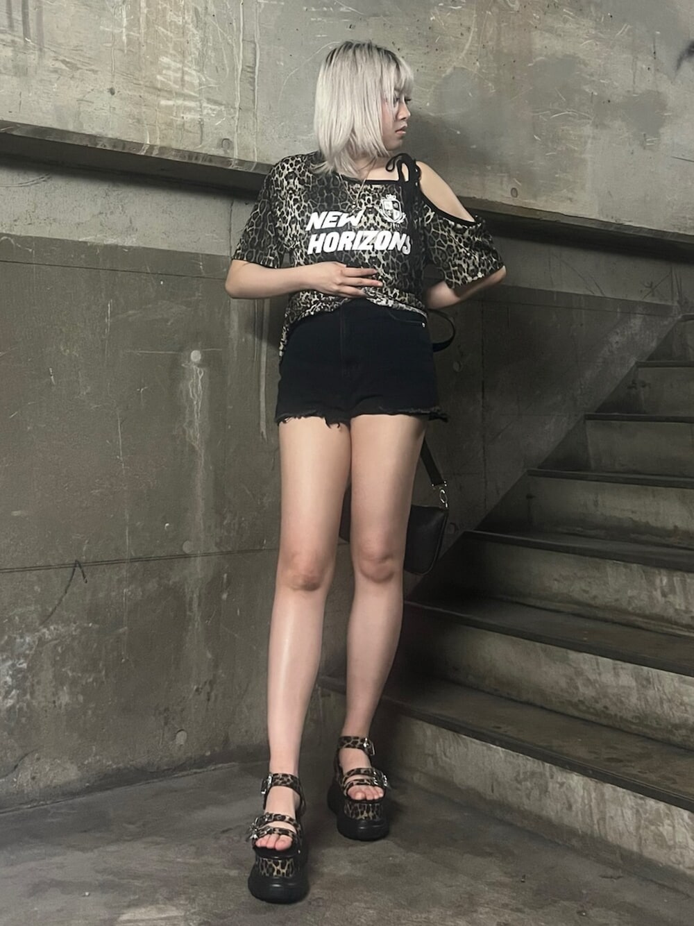 Aoiさんの「ANGEL HEART MOTIF3連ネックレス（EVRIS）」を使ったコーディネートの1枚目の写真