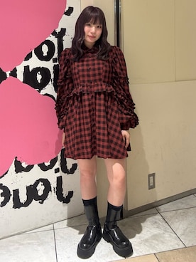 「jouetie（ジュエティ）のアイテム」を使った、ANJUさん（レディース・153cm）の夏コーディネート