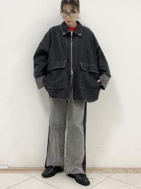 「アイテム（ローファー）」を使った、卑弥呼　福屋広島駅前店さん（レディース・155cm・30代）の秋コーディネート