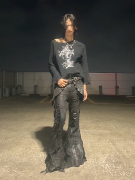 「アイテム（その他トップス）」を使った、YUMA  さん（メンズ・180cm）の秋コーディネート