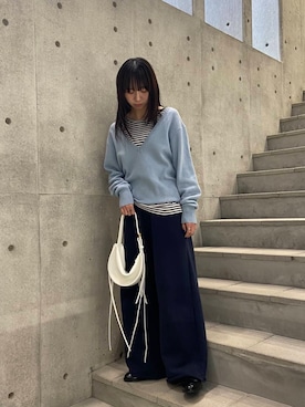 「URBAN RESEARCH（アーバンリサーチ）のアイテム（チュニック）」を使った、きららさん（レディース・161cm）の冬コーディネート