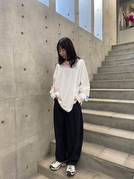 「イエベ春」｜きららさん（レディース・160cm）の冬コーディネート