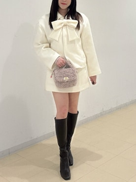 sayaさん(レディース・153cm)の冬コーディネート