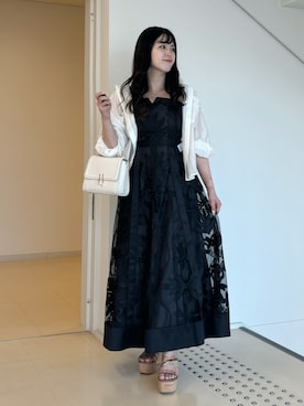 「MERCURYDUO（マーキュリーデュオ）のアイテム」を使った、sayaさん（骨格ウェーブ・レディース・153cm）の夏コーディネート