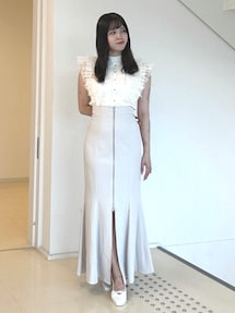 追加生産】チュールフリルニット｜マーキュリーデュオ（MERCURYDUO