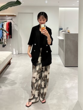 「LOUNGEDRESS（ラウンジドレス）のアイテム」を使った、yumiii85さん（レディース・161cm）の春コーディネート