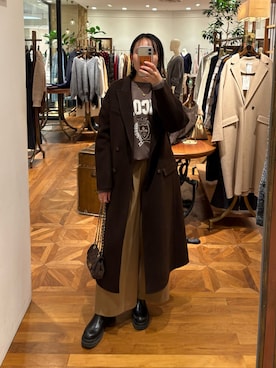 yumiii85さん(レディース・161cm)の冬コーディネート