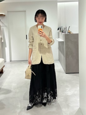 yumiii85さん（レディース・161cm）の春コーディネート