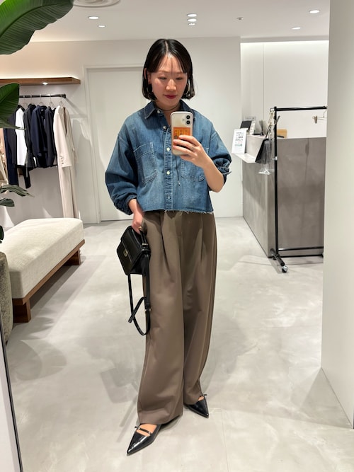 Loungedress（ラウンジドレス） ブラウス シャツ 「JAPAN MADE」デニム