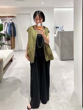 「LOUNGEDRESS（ラウンジドレス）のアイテム」を使った、yumiii85さん（レディース・161cm）の夏コーディネート