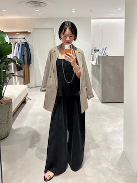「LOUNGEDRESS（ラウンジドレス）のアイテム」を使った、yumiii85さん（レディース・161cm）の夏コーディネート