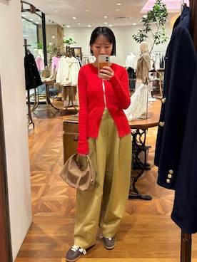 yumiii85さん（レディース・161cm）の春コーディネート