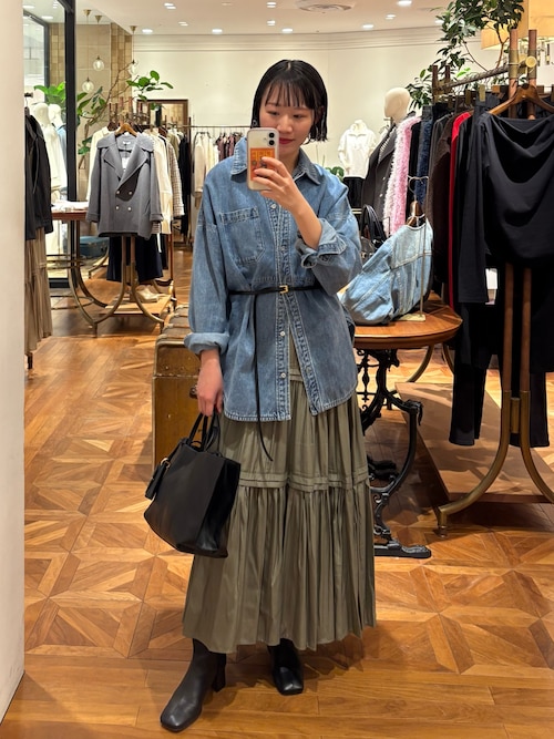 Loungedress（ラウンジドレス） ブラウス シャツ スウィッチデニム