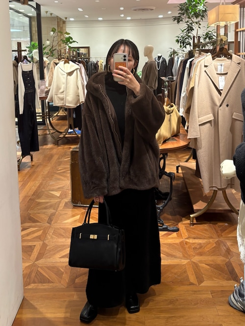 Loungedress（ラウンジドレス） ワンピース ハイネックニット