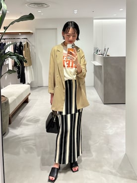 yumiii85さん（レディース・161cm）の夏コーディネート