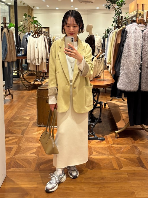 フェイクスウェードジャケット（テーラードジャケット）｜LOUNGEDRESS