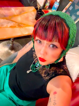 「アイテム（その他ヘアアクセサリー）」を使った、ありうさたんさん（レディース・163cm）の夏コーディネート