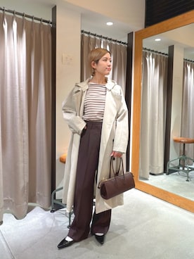 Ayumiさん（レディース・156cm）の春コーディネート